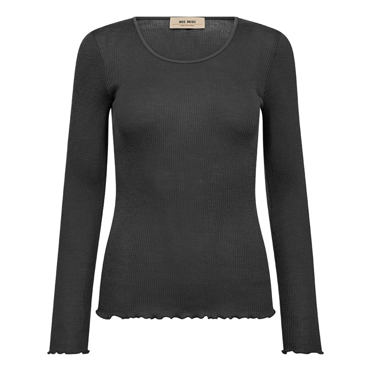 Mos Mosh MMElaine Seamless O-LS T-Shirt - Phantom