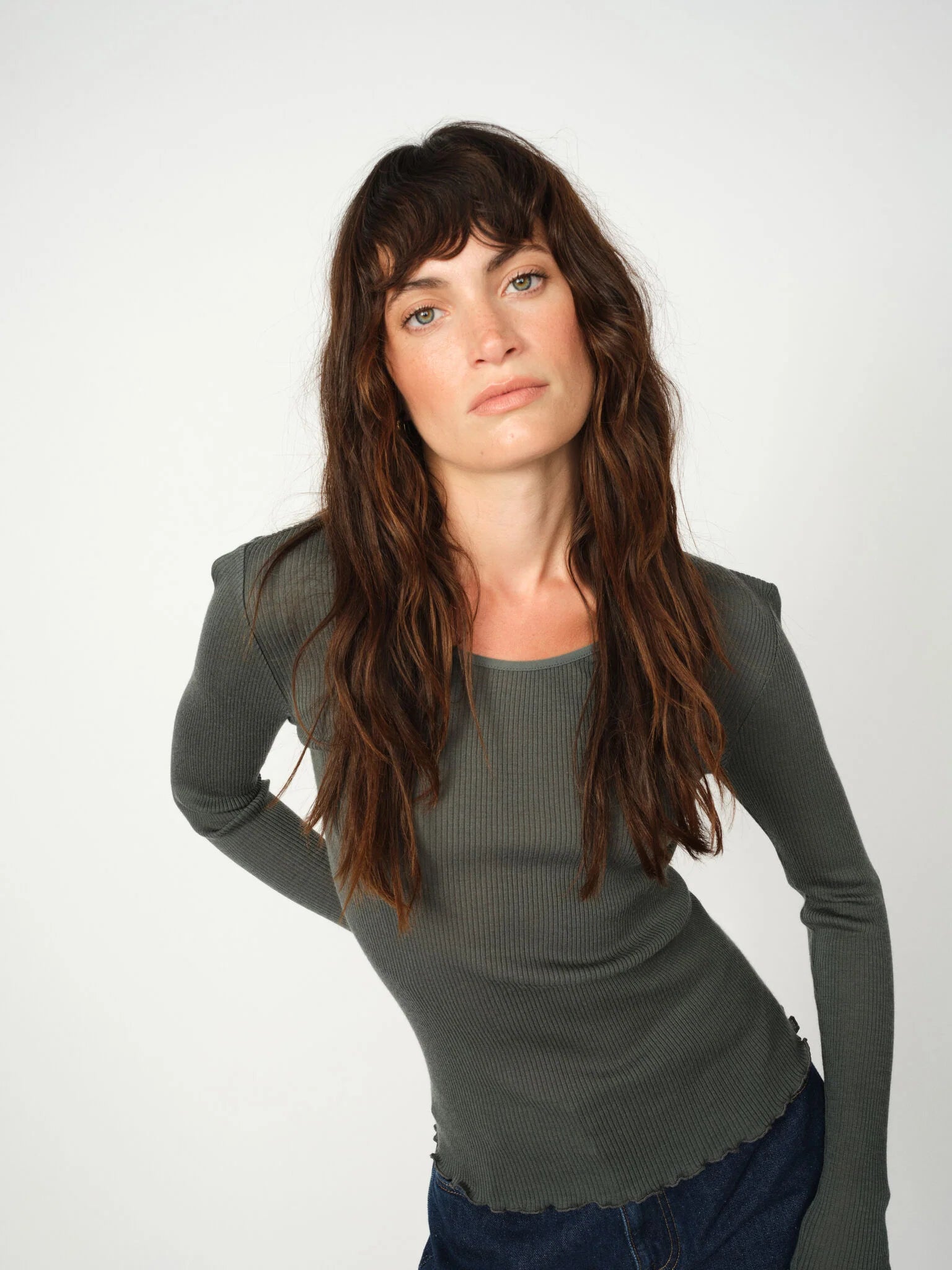 Mos Mosh MMElaine Seamless O-LS Tee - Urban Chic