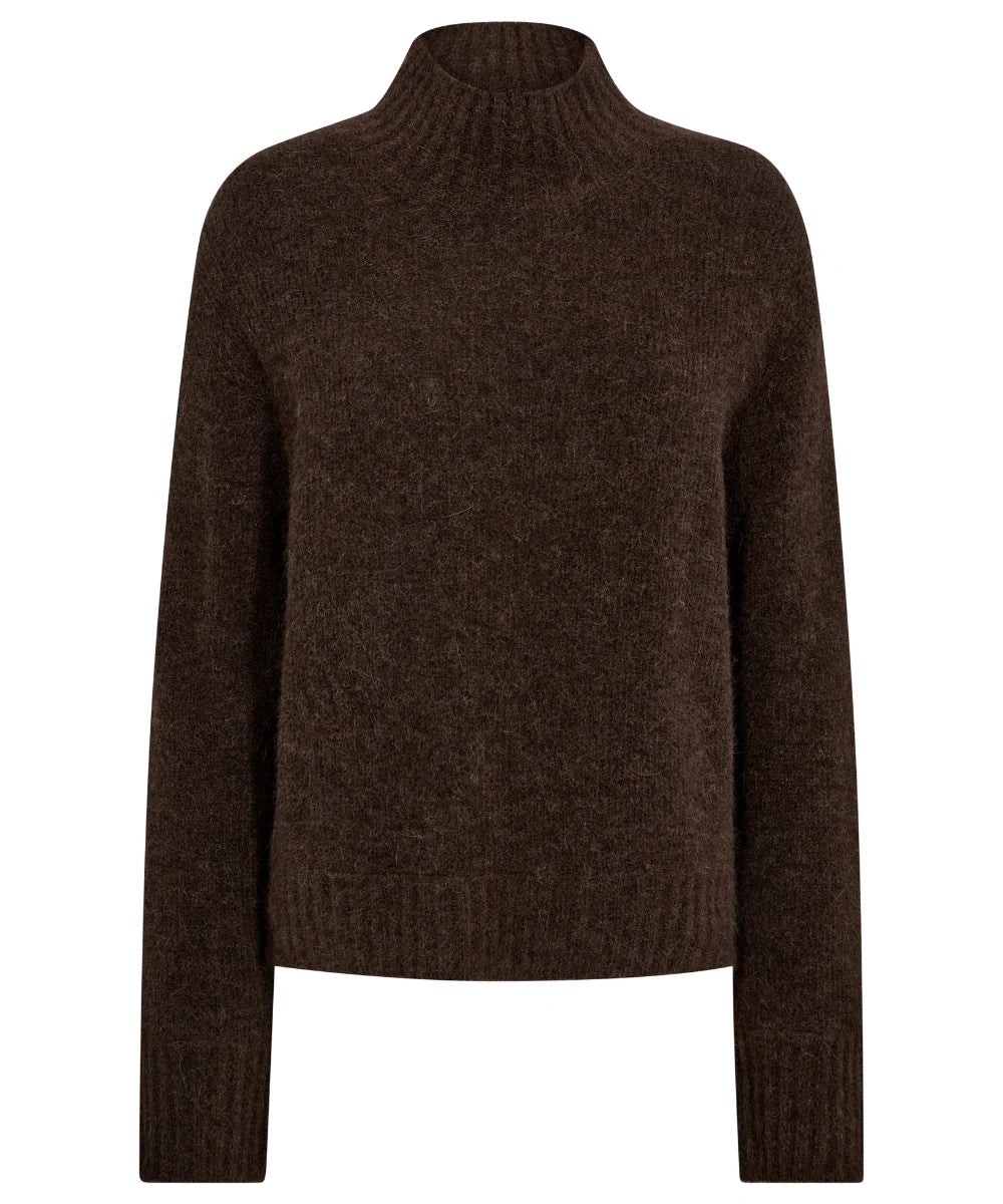 Mos Mosh MMErim Thora Highneck Knit - Bracken