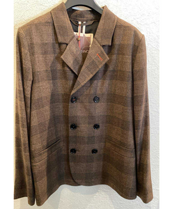 Mos Mosh MMHCool Check Blazer - Demitasse