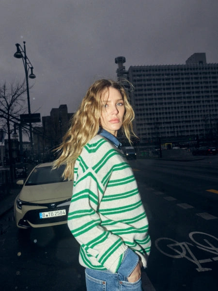 Mos Mosh MMKhai Two Stripe Knit - Amazon