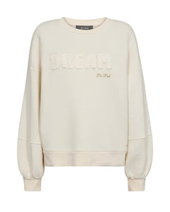 Mos Mosh MMMarit O-Ls Sweatshirt - Ecru