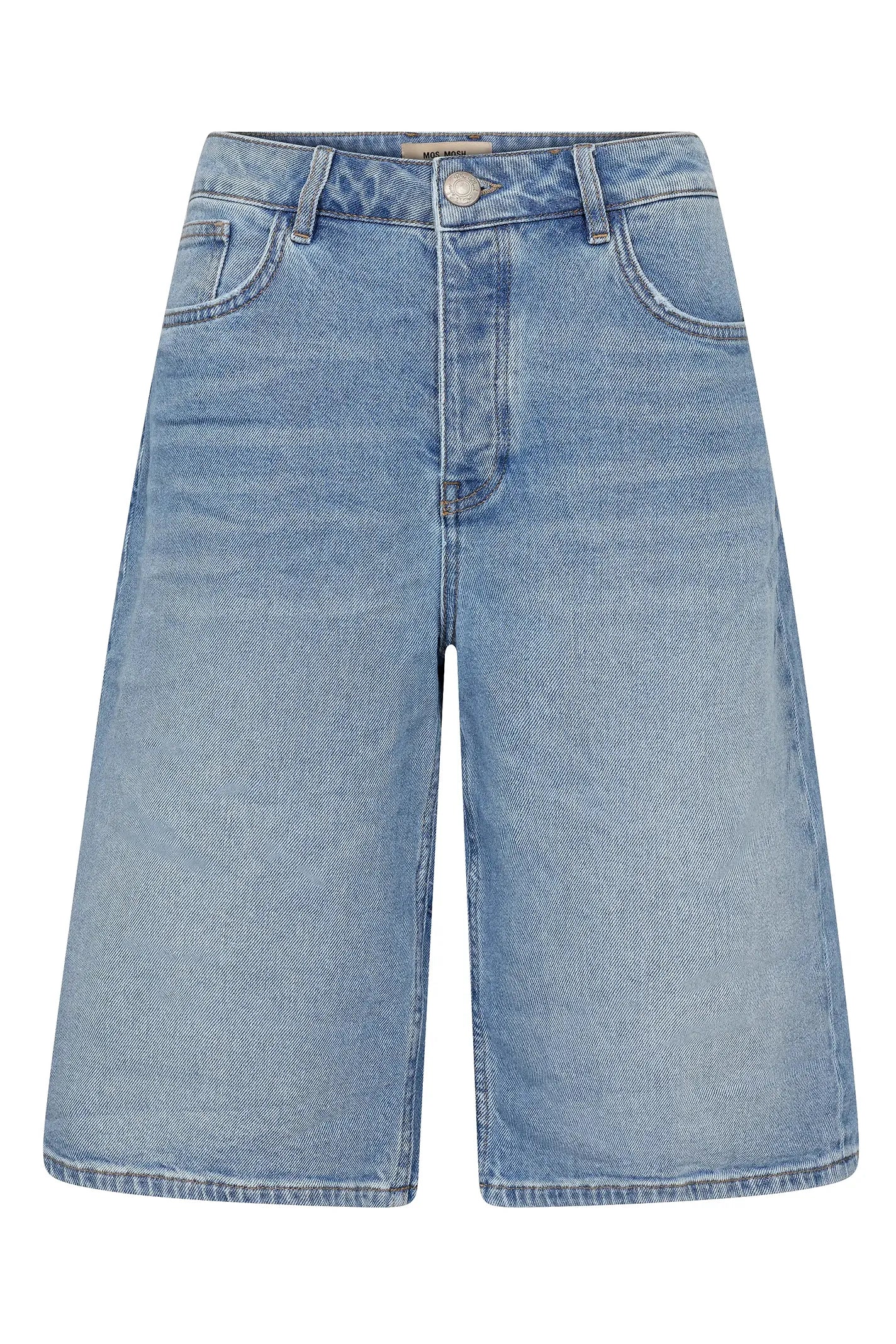 Mos Mosh MMMathilde Denim Shorts - Light Blue