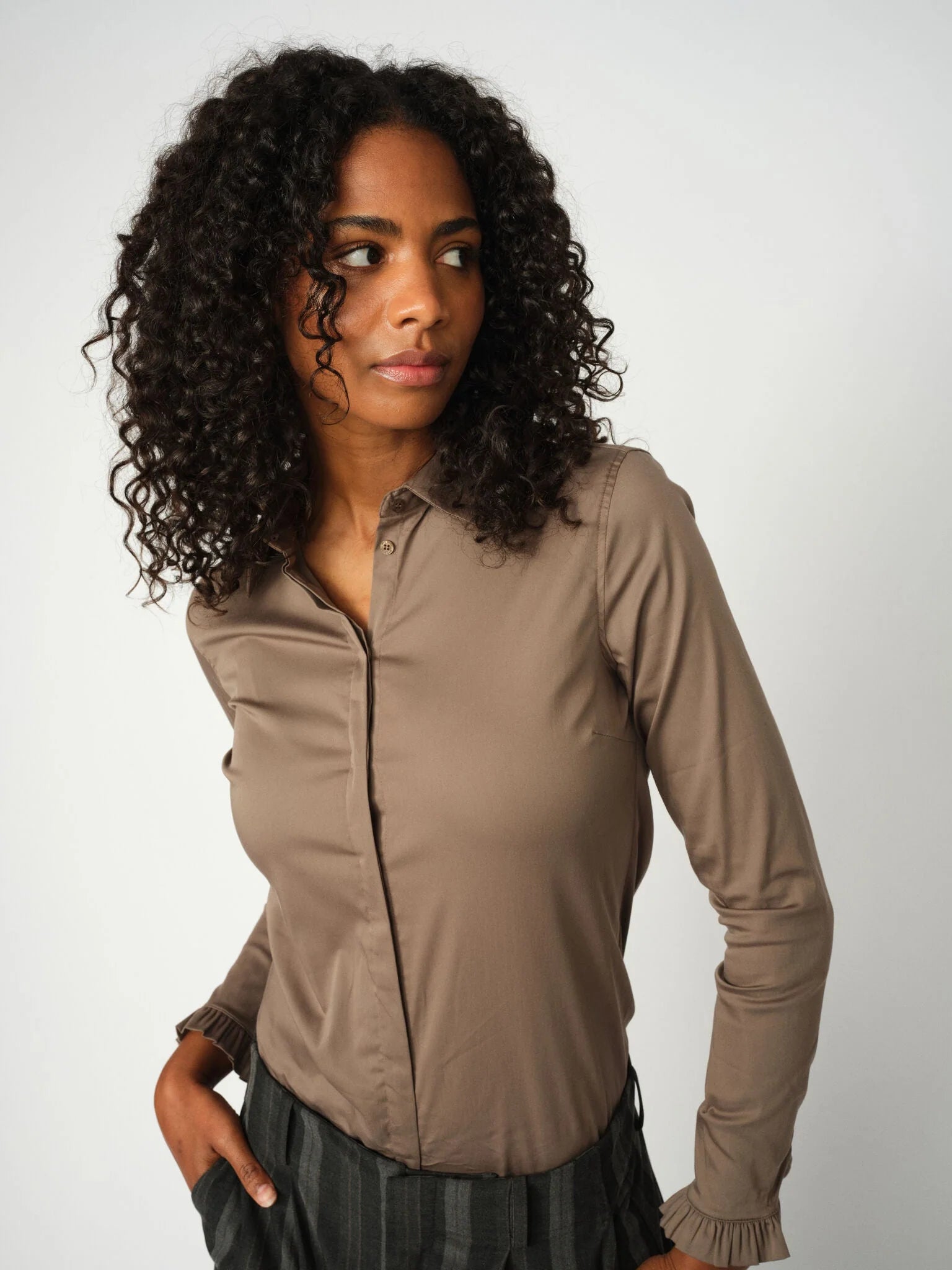 Mos Mosh MMMattie Flip Shirt - Falcon