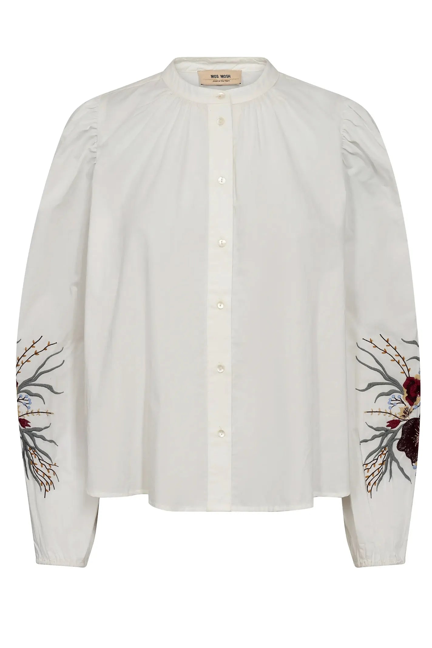 Mos Mosh MMMysa Popli Shirt - Ecru