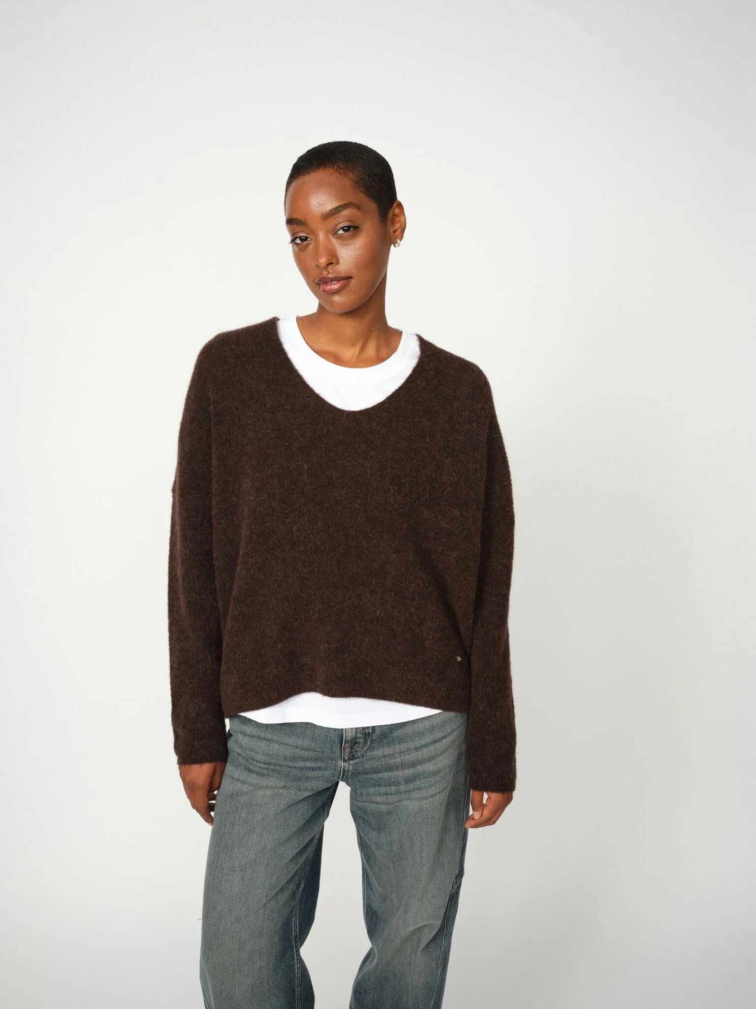 Mos Mosh MMThora V-Neck Knit - Delicioso