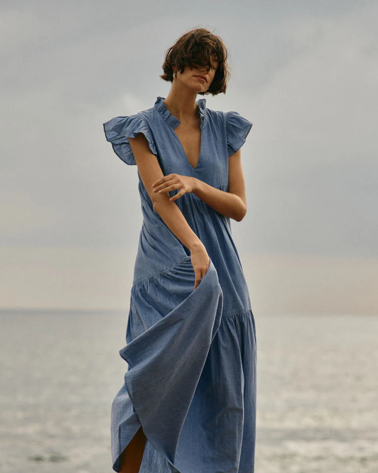 Mos Mosh MMWaldy Izha Dress - Regatta