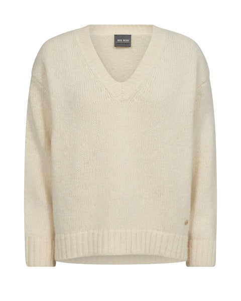 Mos Mosh MMWelma Warm Knit - Ecru