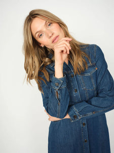 Mos Mosh MMAllaba Denim Dress - Blue