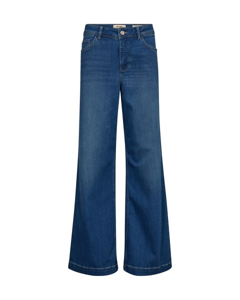 Mos Mosh MMDara Deluxe Jeans - Mid Blue