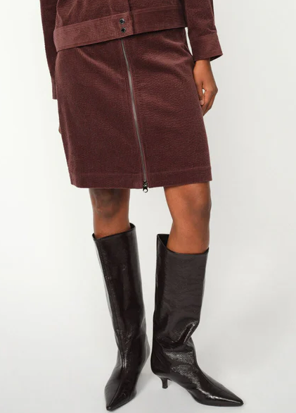Mos Mosh MMElina Joana Skirt - Fudge