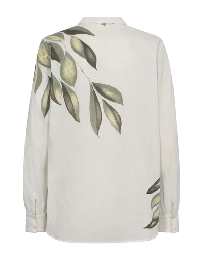 Mos Mosh MMGemran Flick Blouse - Ecru