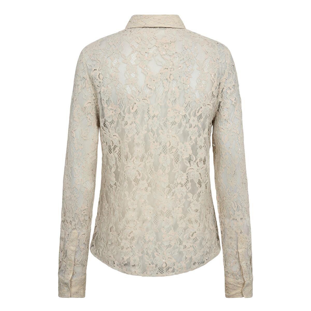 Mos Mosh MMKether Lace Sequin Shirt - Summer Sand