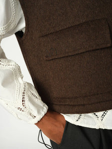 Mos Mosh MMLise Loisa Wool Vest - Delicioso