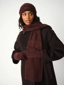 Mos Mosh MMLora Knit Scarf - Fudge