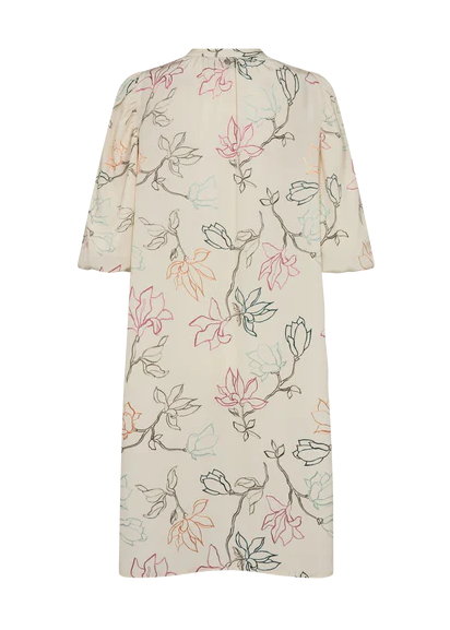 Mos Mosh MMLqala Leavy Dress - Ecru