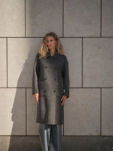 Mos Mosh MMLucca Barkley Wool Coat - Phantom