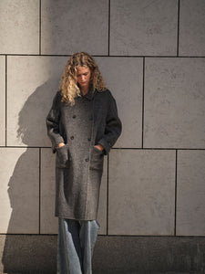 Mos Mosh MMLucca Barkley Wool Coat - Phantom