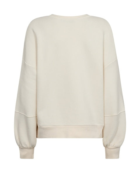 Mos Mosh MMMarit O-Ls Sweatshirt - Ecru