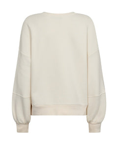 Mos Mosh MMMarit O-Ls Sweatshirt - Ecru