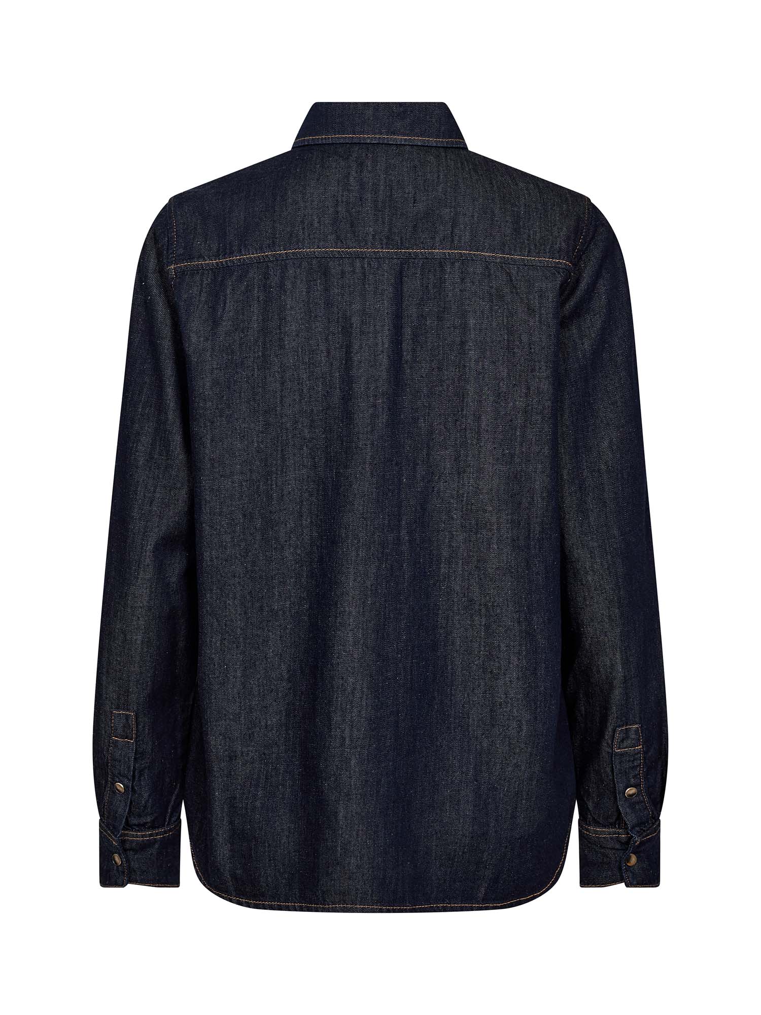 Mos Mosh MMNatalie Denim Shirt - Dark Blue