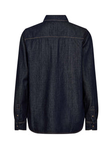 Mos Mosh MMNatalie Denim Shirt - Dark Blue