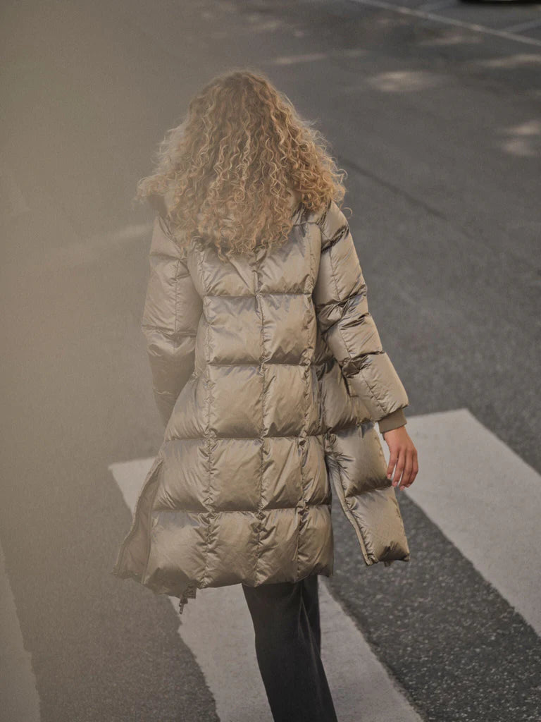 Mos Mosh MMNova Metallic Down Jacket - Brindle