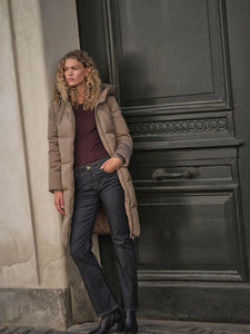 Mos Mosh MMNova Square Down Coat - Brindle