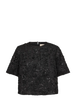 Mos Mosh MMReya Sequins Back Top - Black