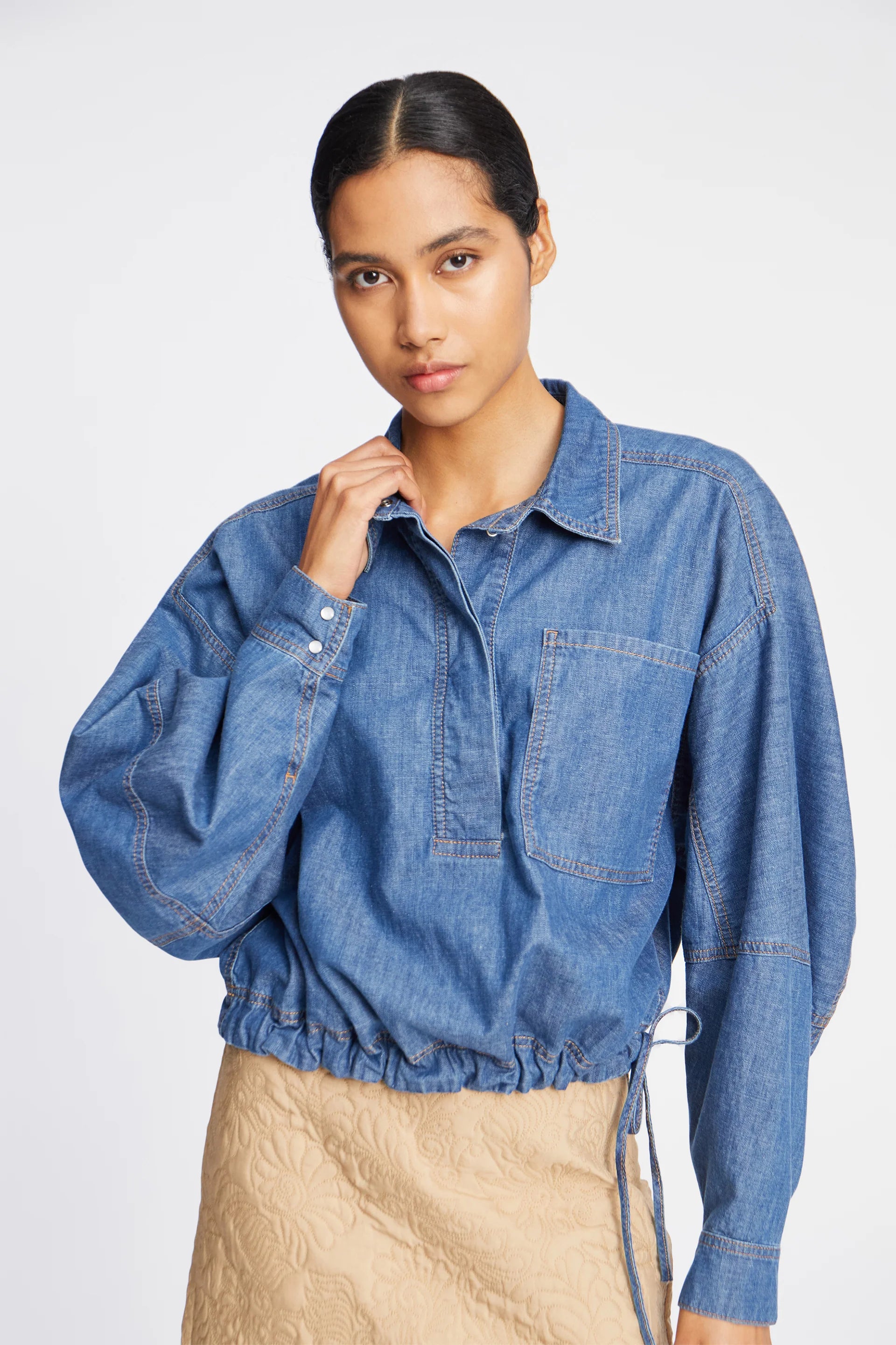 Munthe Fihr Shirt - Indigo