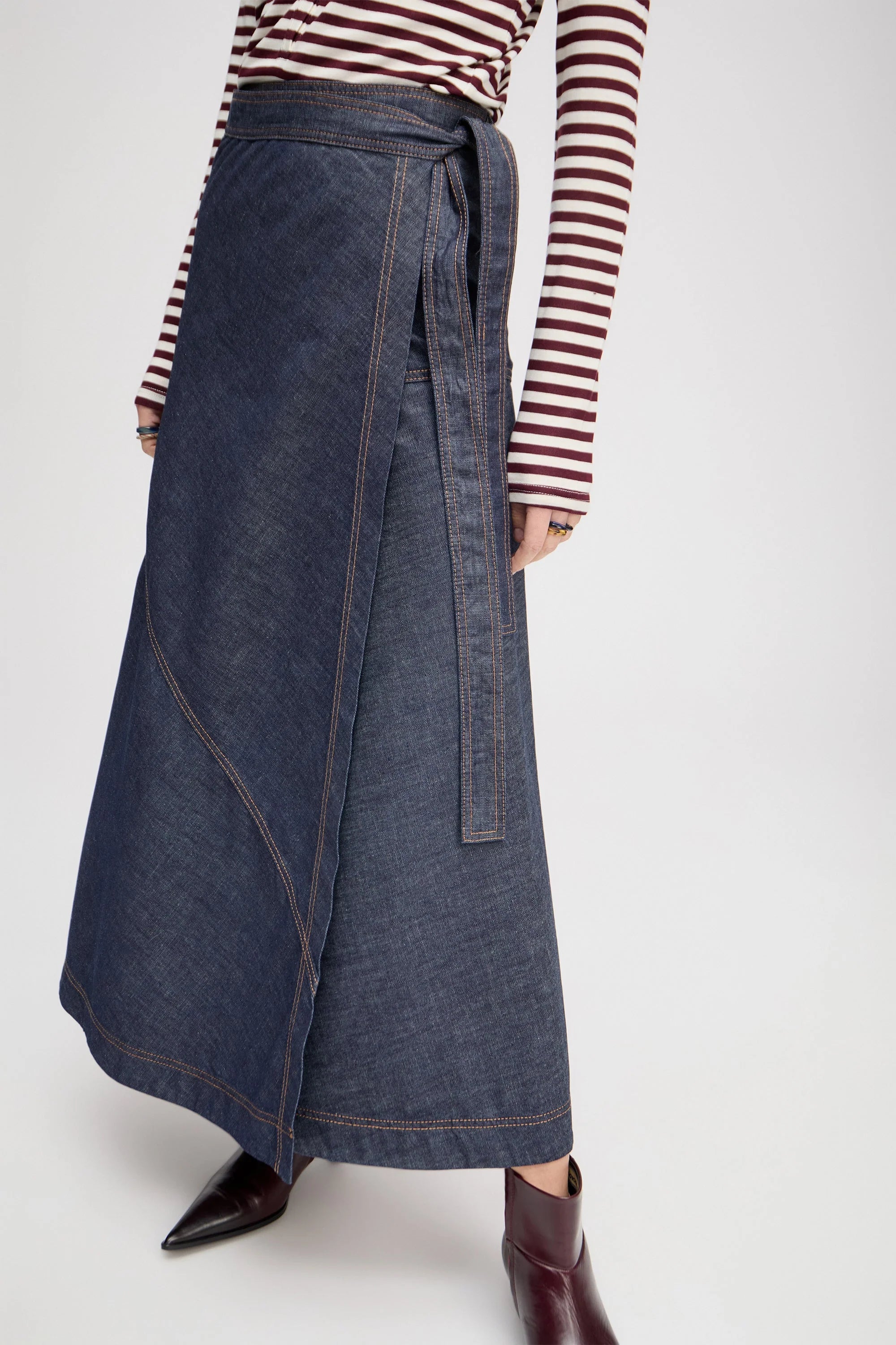 Munthe Landrea Skirt - Indigo