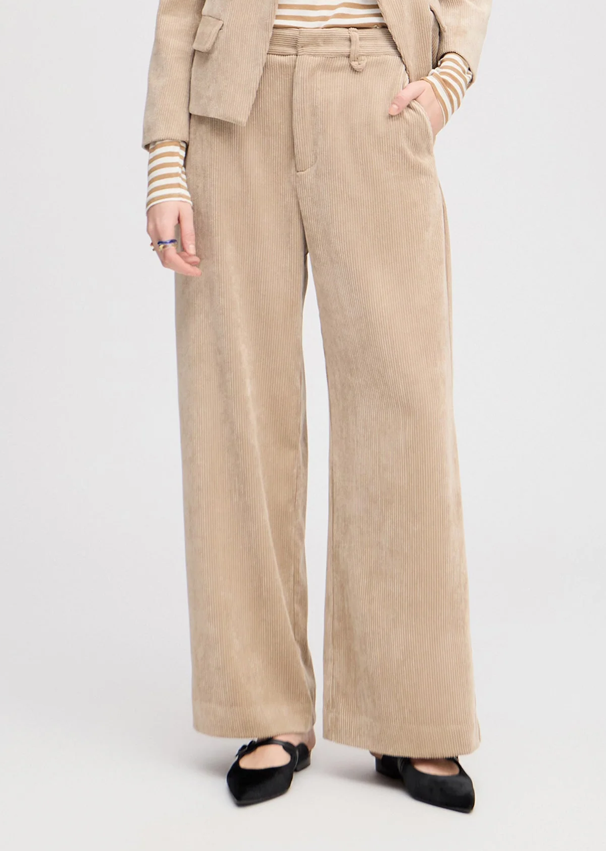Munthe Lelouis Pant - Latte