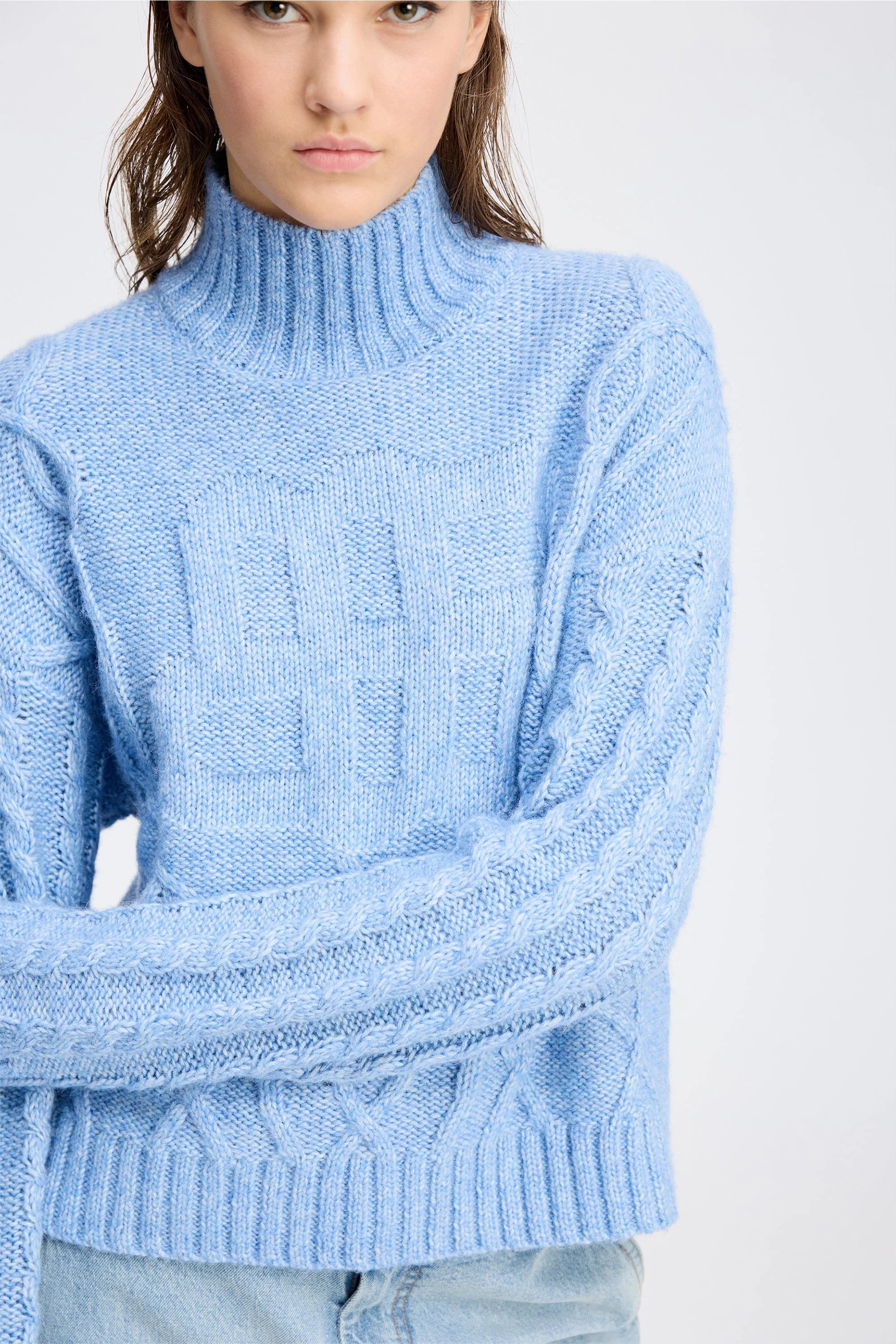 Munthe Loganberry Knit - Blue