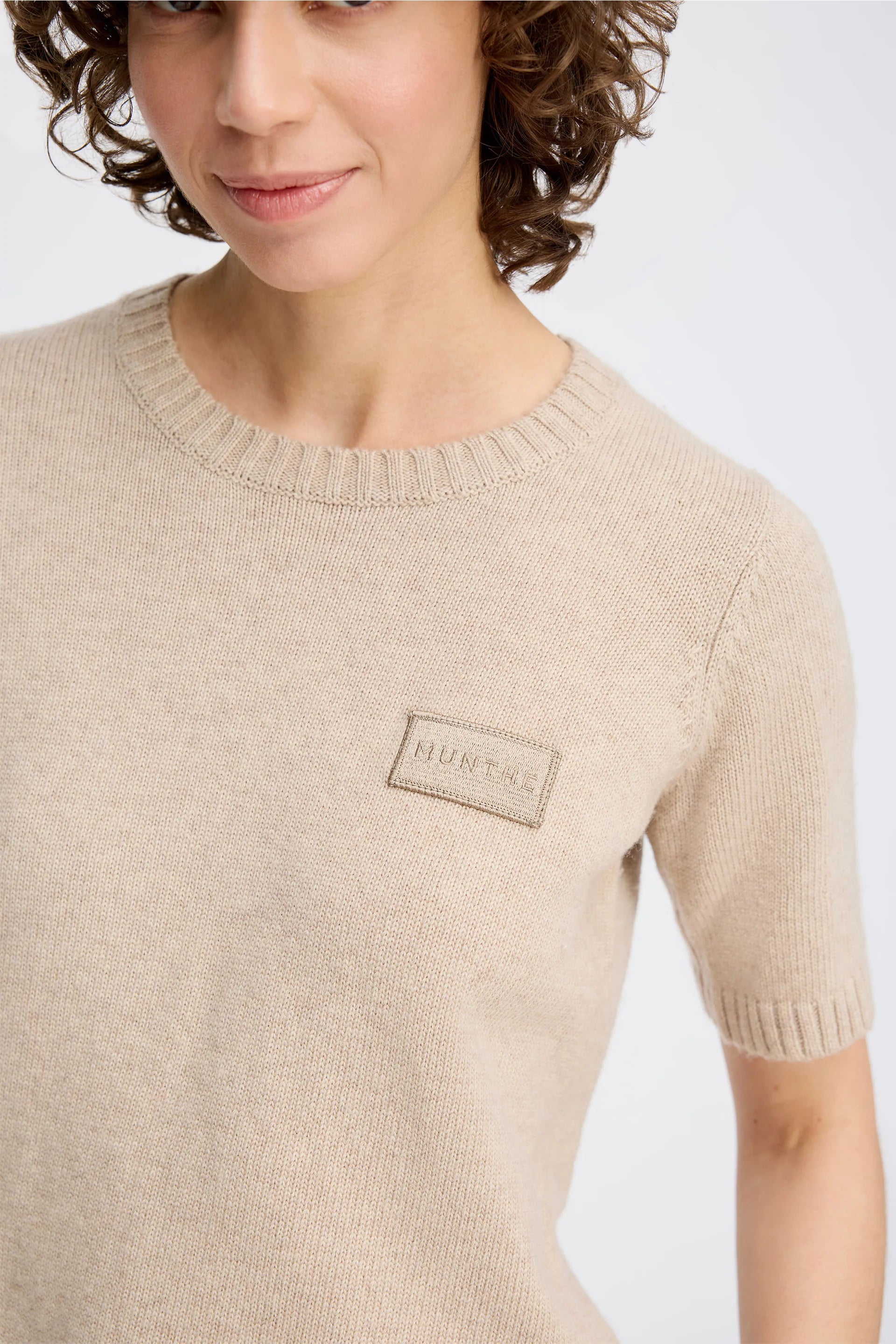 Munthe Pantas Knit - Beige