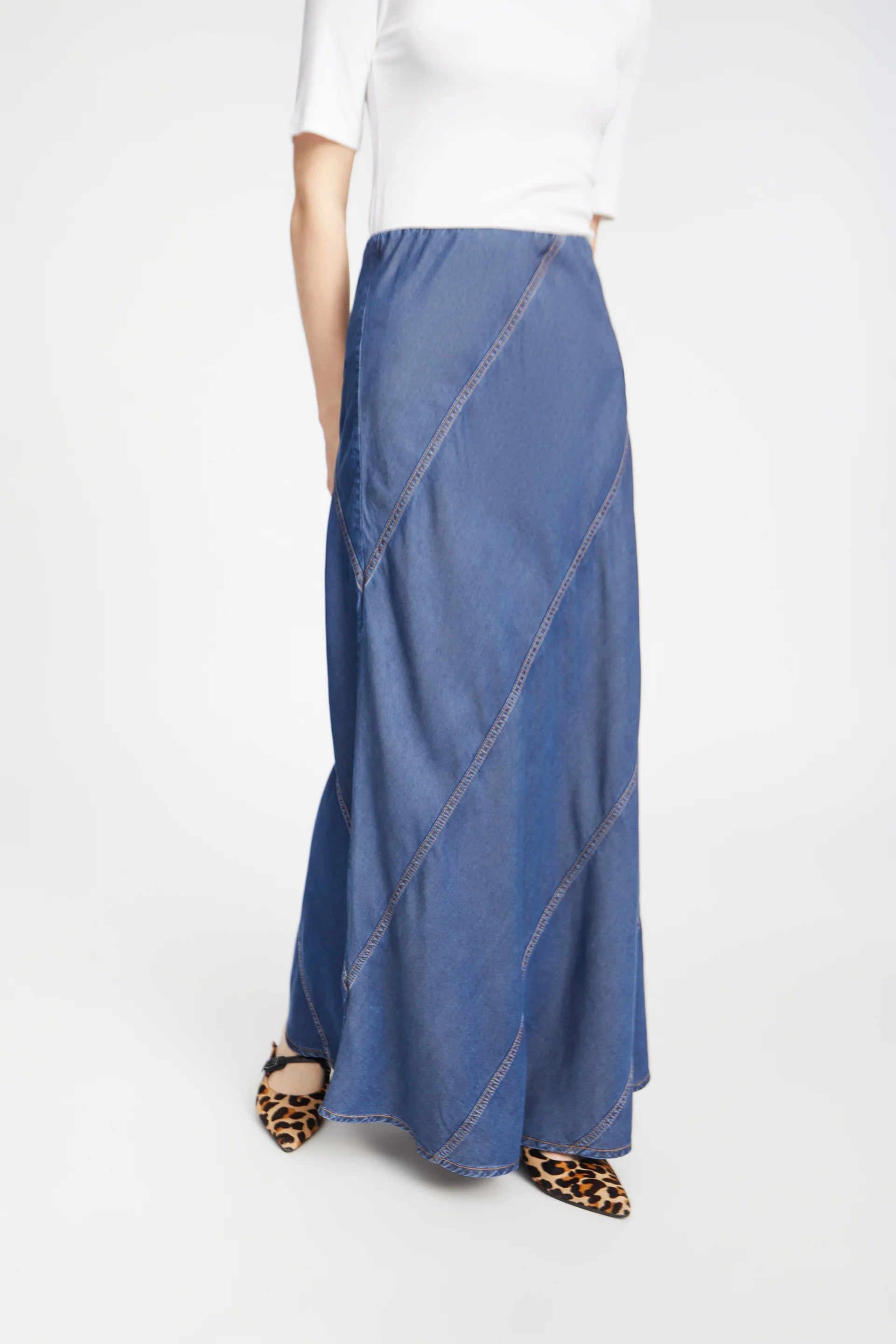 Munthe Parson Skirt - Indigo