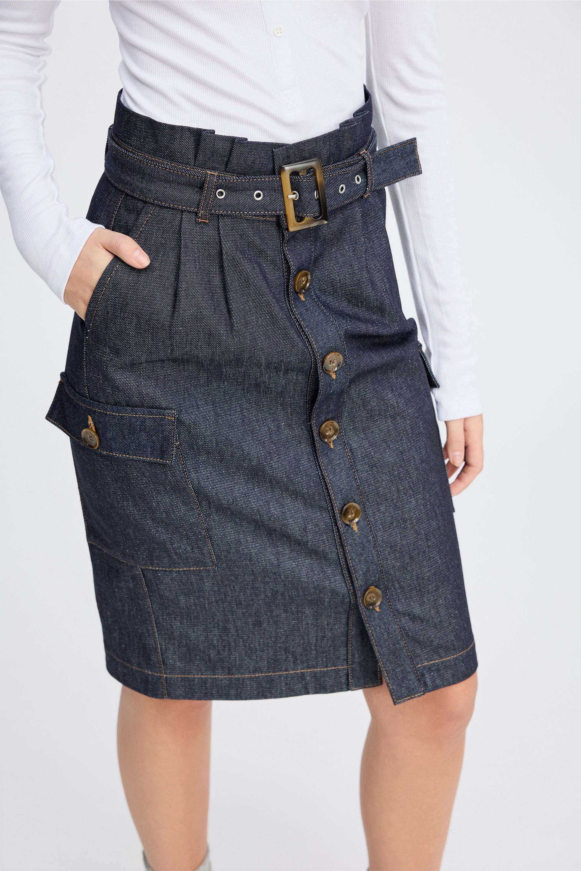 Munthe Raina Skirt - Indigo