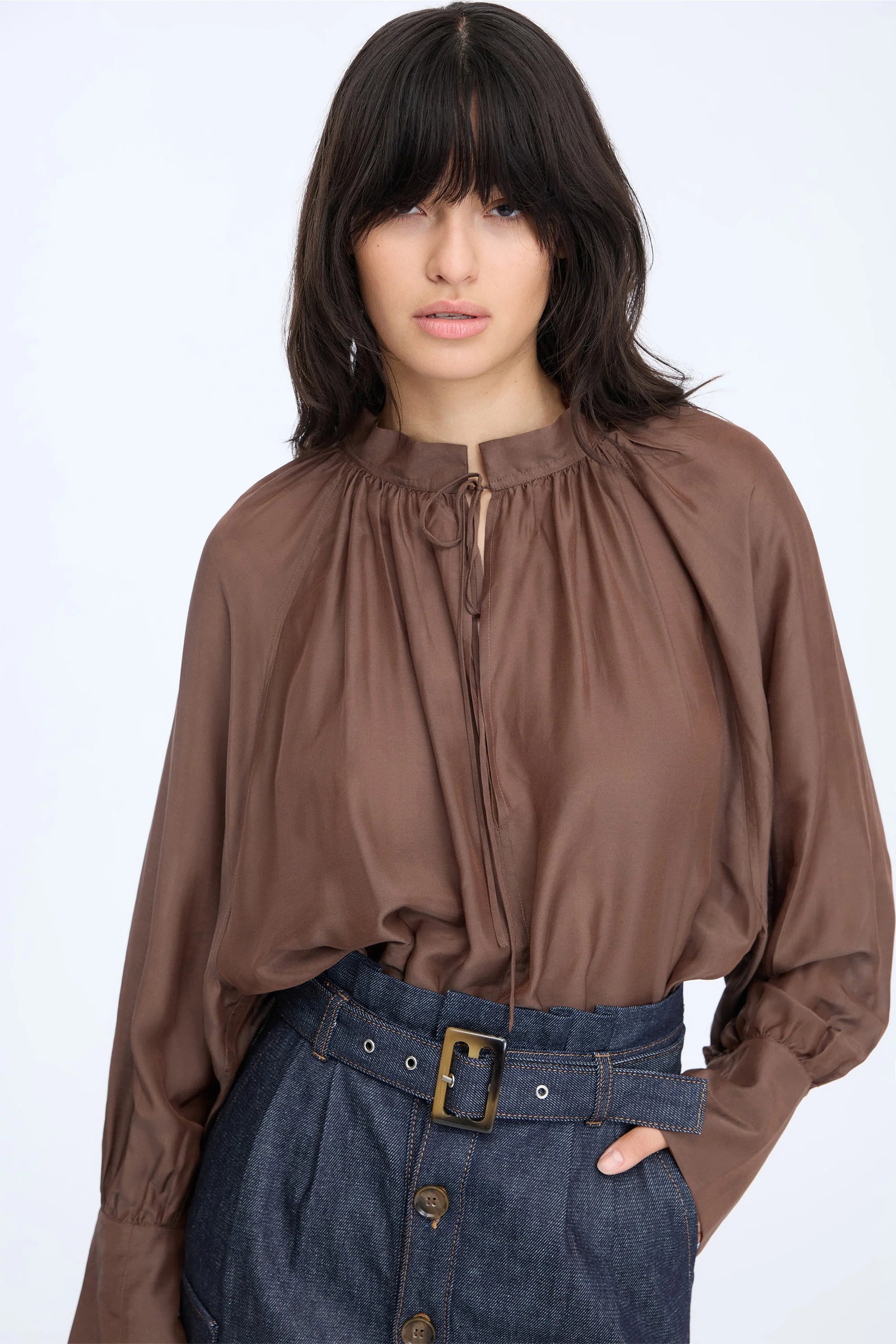 Munthe Roseberger Blouse - Mocca