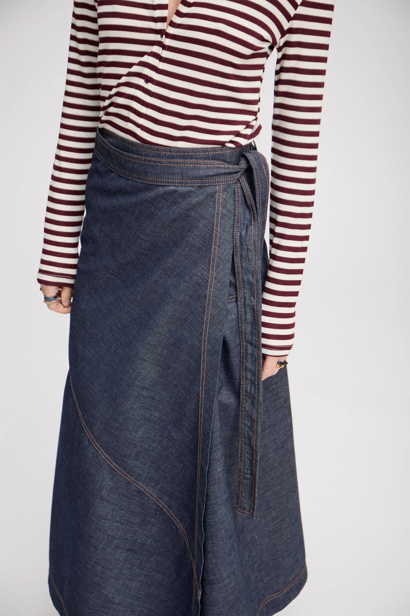 Munthe Landrea Skirt - Indigo