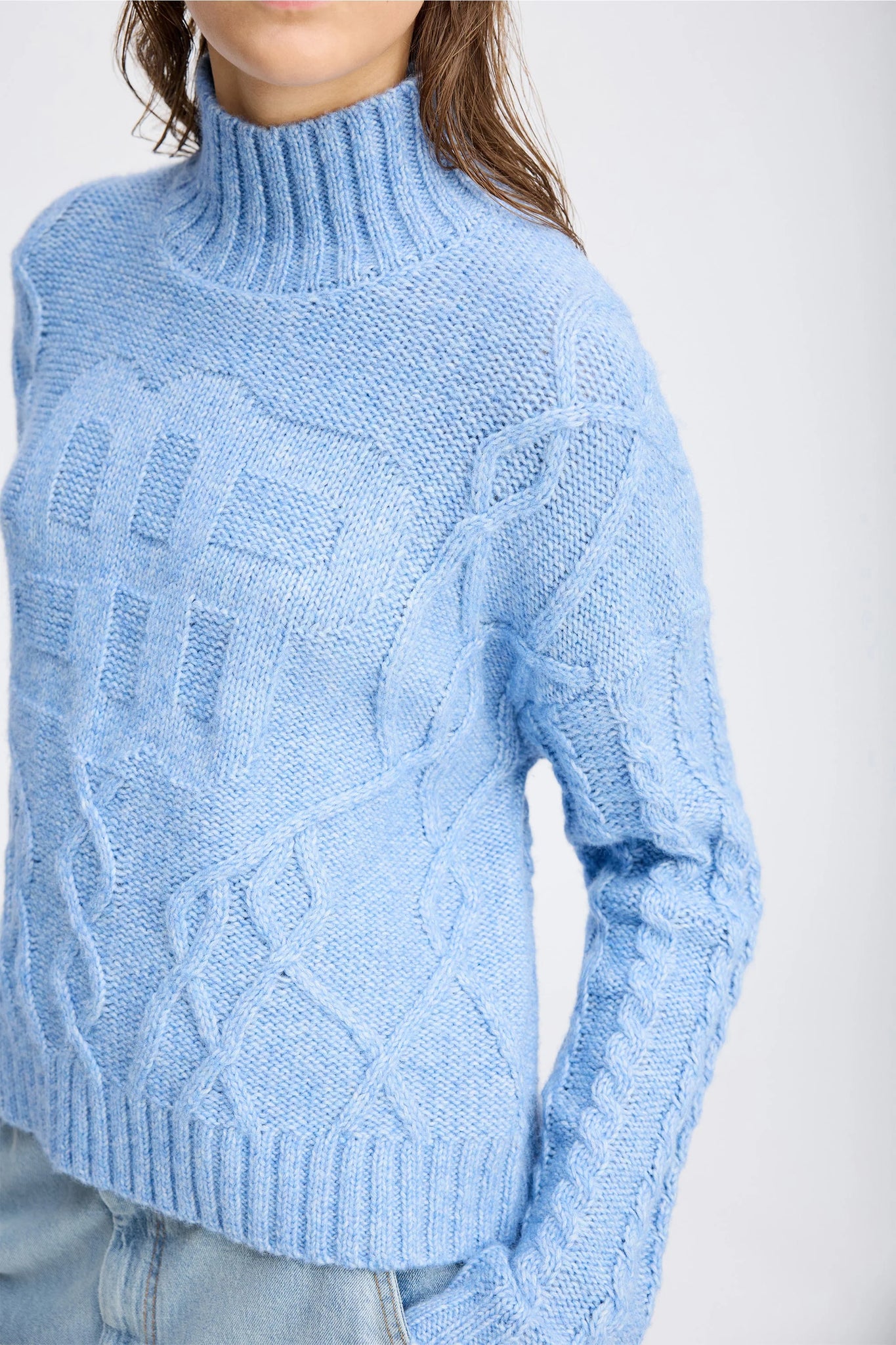 Munthe Loganberry Knit - Blue