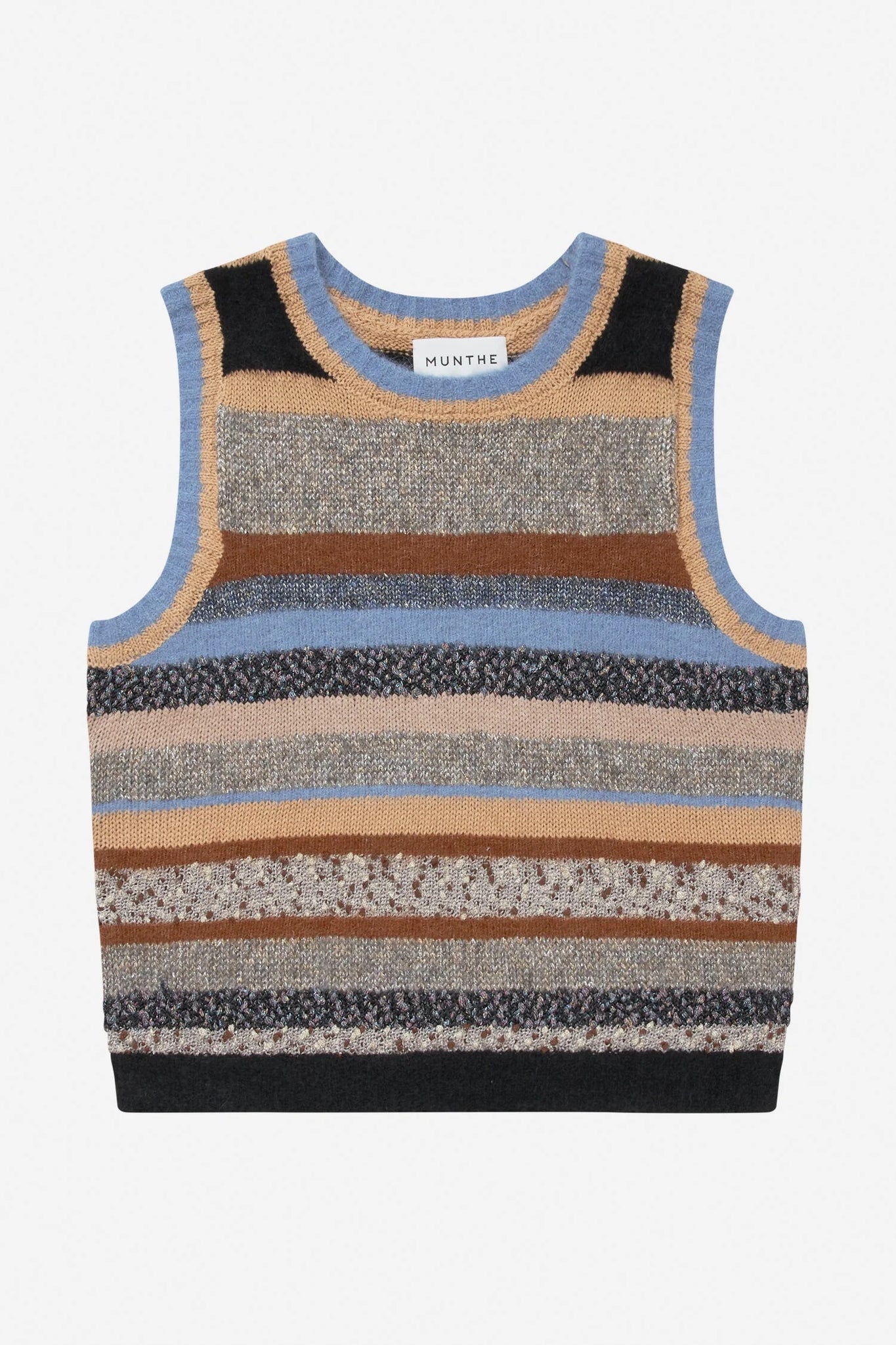 Munthe Lytti Strik Vest - Mix