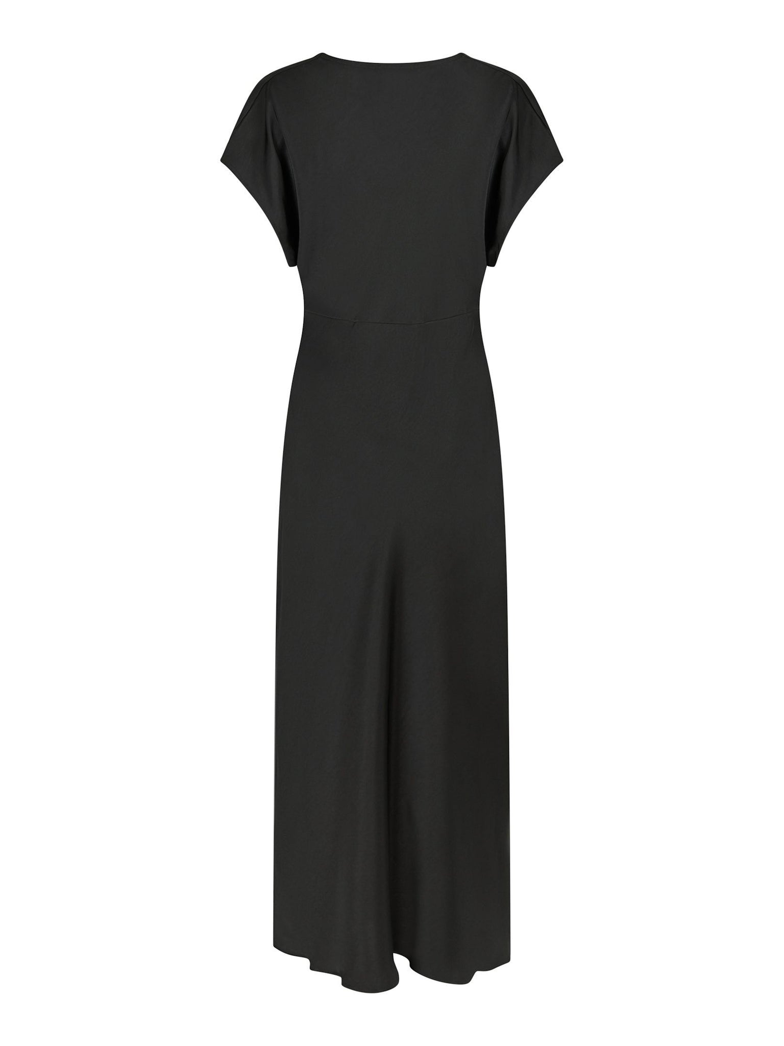 Neo Noir Andrea Heavy Sateen Dress - Black