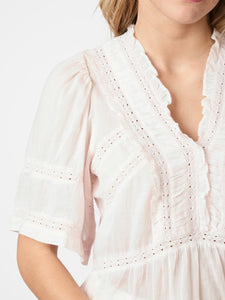 Neo Noir Evienne S Voile Top - Light Pink