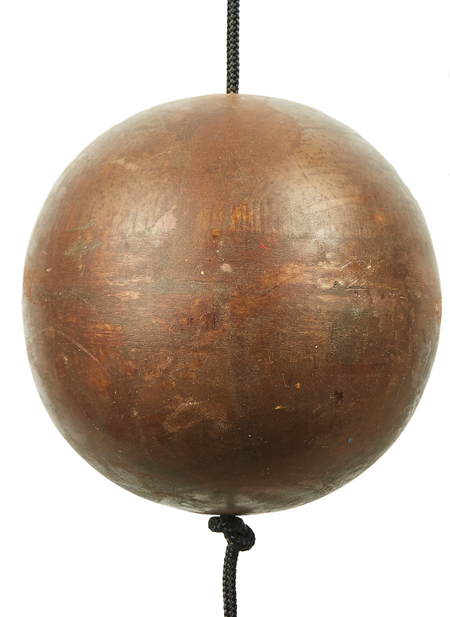 Nordic By Hand - Snoren - Iron Ball kugle - Medium - Rust