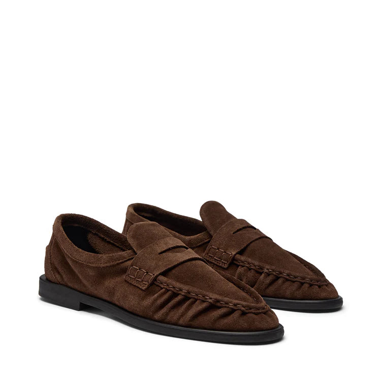 Pavement Elmira Suede Loafers - Brown Suede