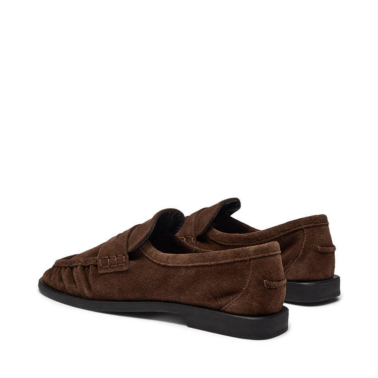 Pavement Elmira Suede Loafers - Brown Suede