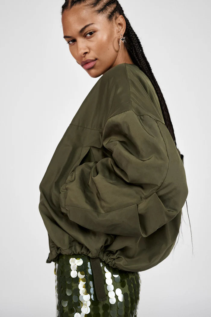 Rabens Saloner Glod Arched Jacket - Army Green