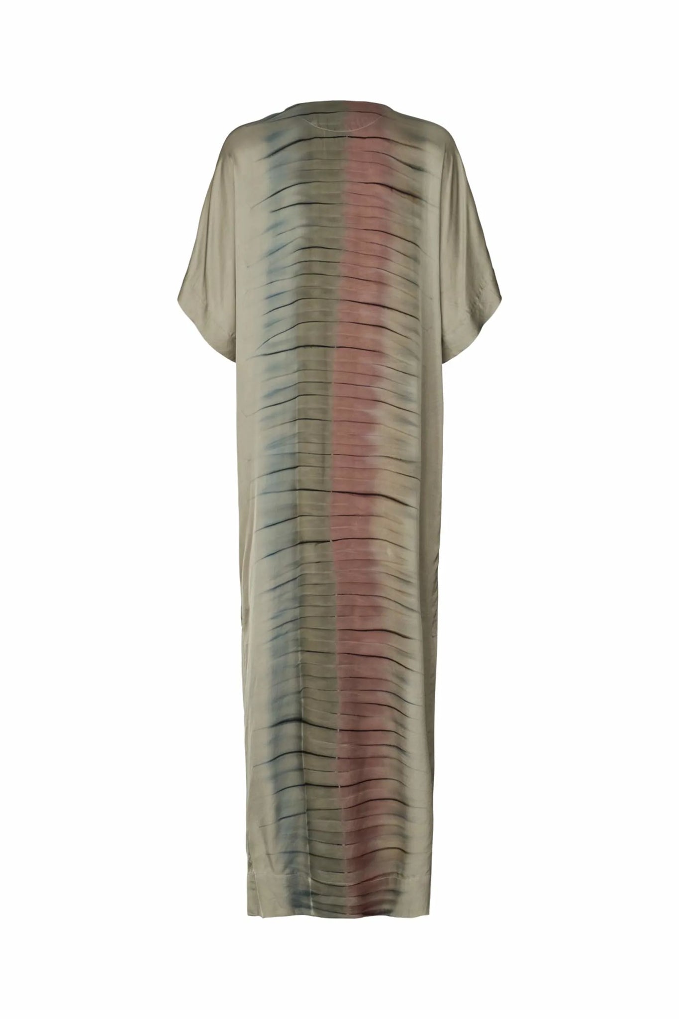 Rabens Saloner Macaw Colomn Dress - Grey Combo