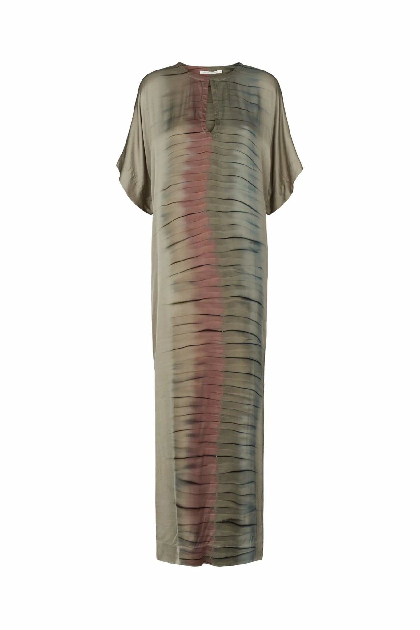 Rabens Saloner Macaw Colomn Dress - Grey Combo