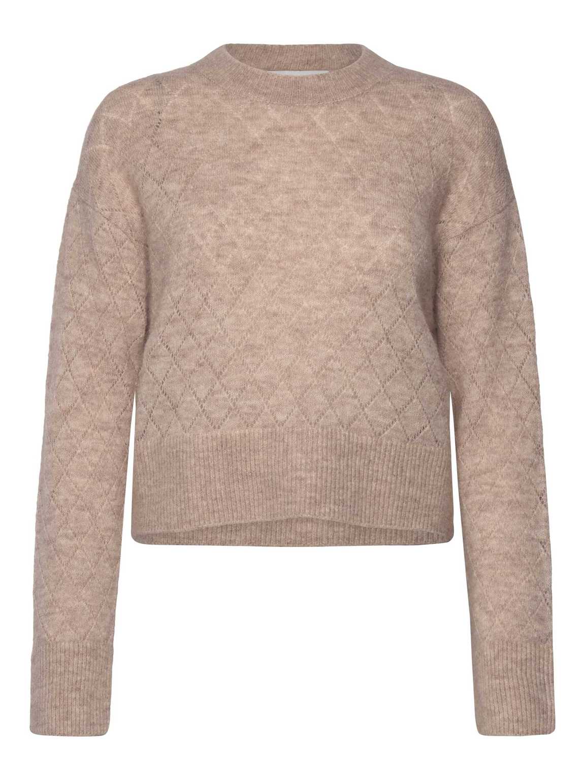 Rosemunde RWAida Alpaca LS Mock Neck Pullover - Atmosphere