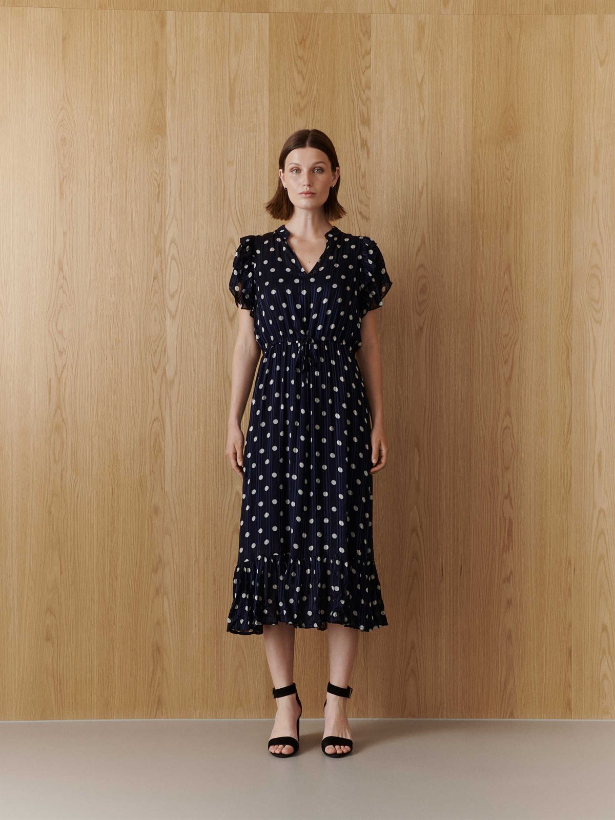 Rosemunde RWGloria SS Long Dress - Dora Dots Print